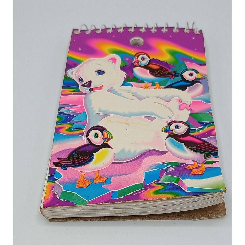 Vintage Lisa Frank 3x5" Memo Pad Notebook 57 Pages - Picture 3 of 3